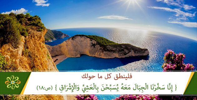 فلينطق كل ما حولك